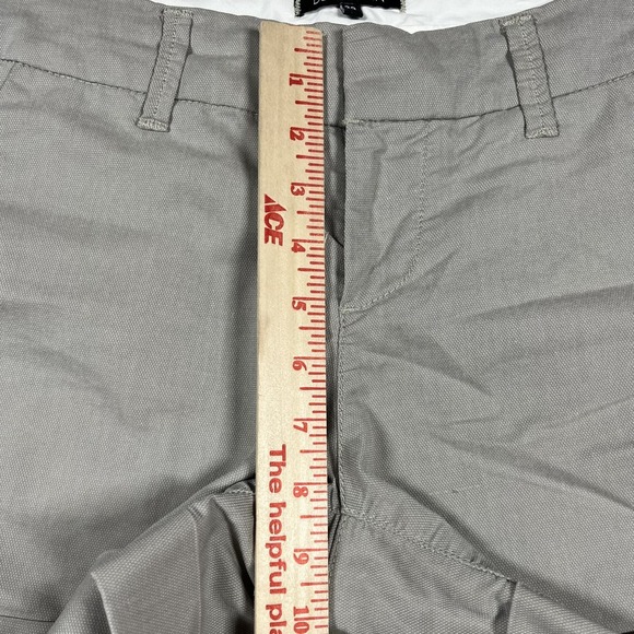 Dear John North Hampton Shorts Womes 29 Khaki Cuffed Stretch Comfort Preppy - Picture 12 of 14
